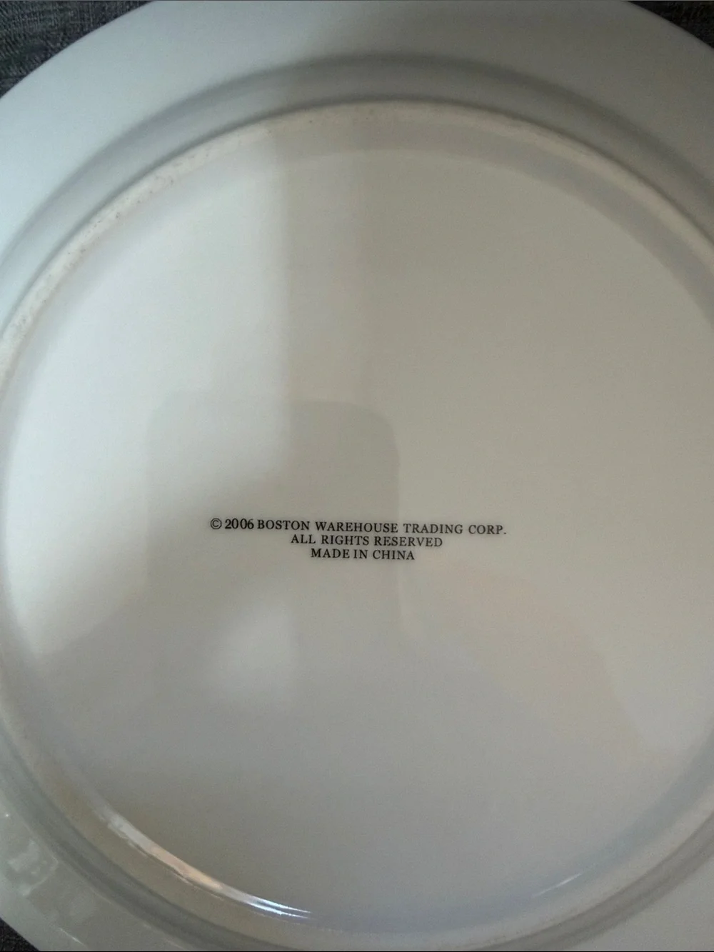 Boston Warehouse Multicolor Mittens Dessert Plate Set